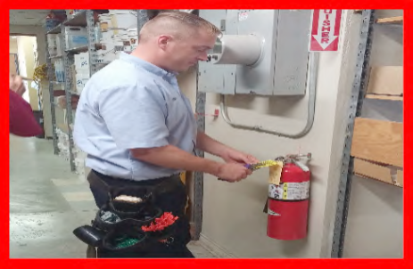 Monthly Fire Extinguisher Inspections